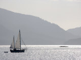 Sailing in Juan Perez Sound, Juan Perez Sound, Gwaii Haanas National Park, British Columbia, Canada Photographic Print by Pete Ryan