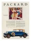 Packard, Magazine Advertisement, USA, 1929 Posters