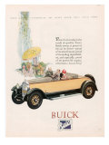 Buick, Magazine Advertisement, USA, 1927 Posters