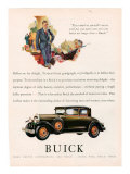 Buick, Magazine Advertisement, USA, 1929 Posters