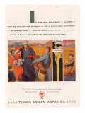 Texaco, Magazine Advertisement, USA, 1928 Posters