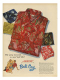 Arrow Shirts, Magazine Advertisement, USA, 1950 Posters
