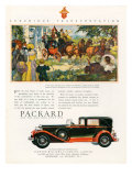 Packard, Magazine Advertisement, USA, 1930 Posters