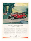 Cadillac La Salle, Magazine Advertisement, USA, 1933 Posters