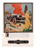 Lincoln, Magazine Advertisement, USA, 1929 Pósters