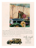 Willys Knight, Magazine Advertisement, USA, 1920 Posters