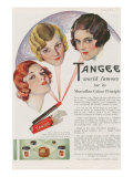 Tangee, Magazine Advertisement, UK, 1930 Poster