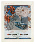 Marquise de Sevigne, Magazine Advertisement, France, 1929 Posters