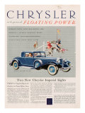 Chrysler, Magazine Advertisement, USA, 1932 Posters