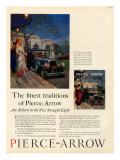 Pierce-Arrow, Magazine Advertisement, USA, 1920 Posters