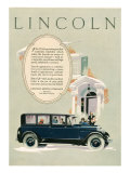 Lincoln, Magazine Advertisement, USA, 1926 Pósters