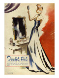 Isabel Val, Magazine Advertisement, Spain, 1942 Poster