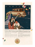 Cadillac, Magazine Advertisement, USA, 1925 Posters
