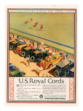 US Royal Cords, Magazine Advertisement, USA, 1924 Posters