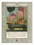 Buick, Magazine Advertisement, USA, 1920 Posters