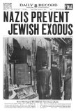 Daily Record, November 13, 1938: Nazis Prevent Jewish Exodus Lámina Daily Record, November 13, 1938: Nazis Prevent Jewish Exodus Lámina
