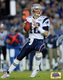 Tom Brady - Super Bowl XXXIX - passing in first quarter Print