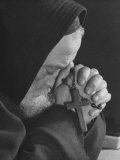Monk Praying Photographic Print by Vincenzo Balocchi