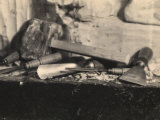 Tools for Working Marble Lámina fotográfica por Ludovico Pacho