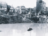 Zone of Borgo S. Jacopo Destroyed by the Bombings, Florence Photographic Print by Vincenzo Balocchi