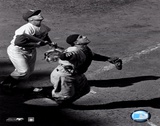 Yogi Berra - catching action / sepia ©Photofile Posters