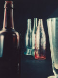 Glass Bottles Photographic Print by A. Villani