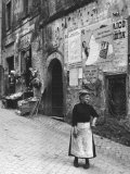 The Woman in the Bazar Photographic Print by Luciano Ferri