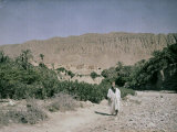 Inhabitant of an Oasis of El Kantara in Tunisia Photographic Print by Henrie Chouanard