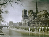 The Cathedral of Notre-Dame, Paris Photographic Print by Henrie Chouanard