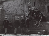 Group of Young Students Photographie par A. Villani
