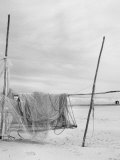 Fishing Net on a Beach Photographic Print by Luciano Ferri