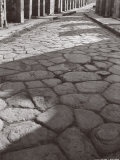 Cobbled Pavement of a Street in Pompei Photographic Print by A. Villani