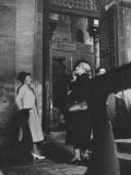 Women in Church Photographic Print by Luciano Ferri