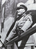 Benito Mussolini Fotografie-Druck von A. Villani