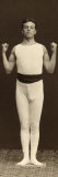 Portrait of a Young Athlete before He Performs an Exercise Photographic Print by Carlo Wulz