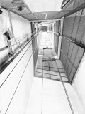 Elevator Shaft of the C.E.A.M. Factory in Calderara Di Reno, Bologna Photographic Print by A. Villani