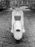 Model of the Guizzo Scooter from the Palmieri E Gulinelli Company Photographic Print by A. Villani