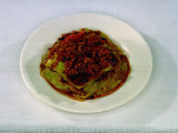 Typical Emilian Dish, Lasagna Photographic Print by A. Villani
