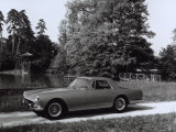 Ferrari-Pininfarina Parked in Front of a Pond Surrounded by Vegetation Photographic Print by A. Villani