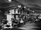 Rotary Press of the Editorial Office of the Daily Newspaper L'Avvenire D'Italia Photographic Print by A. Villani