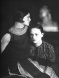 Portrait of Wanda and Marion Wulz Photographic Print by Carlo Wulz