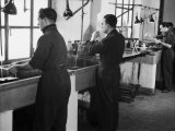 Newspaper Printing Facility of the Daily Il Resto Del Carlino of Bologna Fotografie-Druck von A. Villani