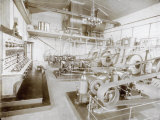 Premises of the Municipal Electric Works in Trieste Photographic Print by Carlo Wulz