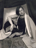 Portrait of the Young Marion Wulz Photographic Print by Carlo Wulz