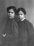 Portrait of Wanda and Marion Wulz Photographic Print by Carlo Wulz
