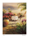 Courtyard View I Limited Edition by Roberto Lombardi
