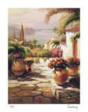 Courtyard View II Limited Edition by Roberto Lombardi