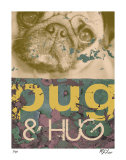 Pug & Hug Edición limitada por Mj Lew