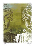 Reflections of Buddha I Edición limitada por Mj Lew