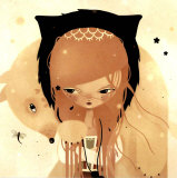 La Petite Magicienne Posters av Candy Bird